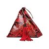 PYRAMID PLIK Mini Red Snake Print
