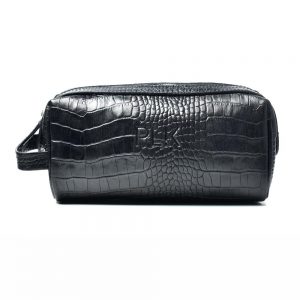 COSMETIC PLIK Black Croc Print