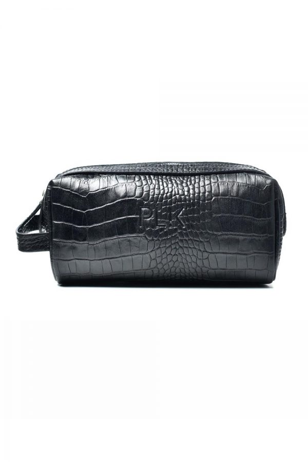 COSMETIC PLIK Black Croc Print