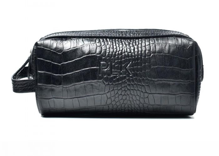 COSMETIC PLIK Black Croc Print