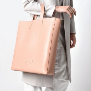 PAPER Plik Nude Saffiano
