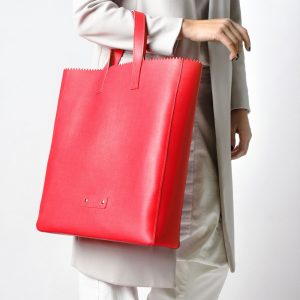 PAPER Plik Raspberry Saffiano