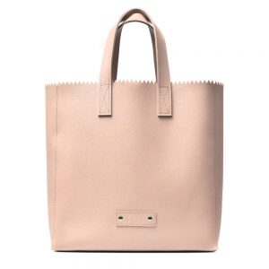 PAPER PLIK Mini Nude Saffiano